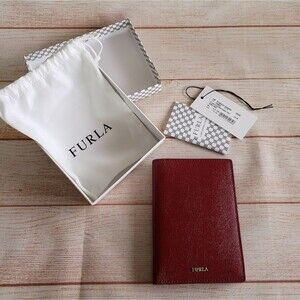 Furla Leather Bifold Wallet with Box and Dust Bag